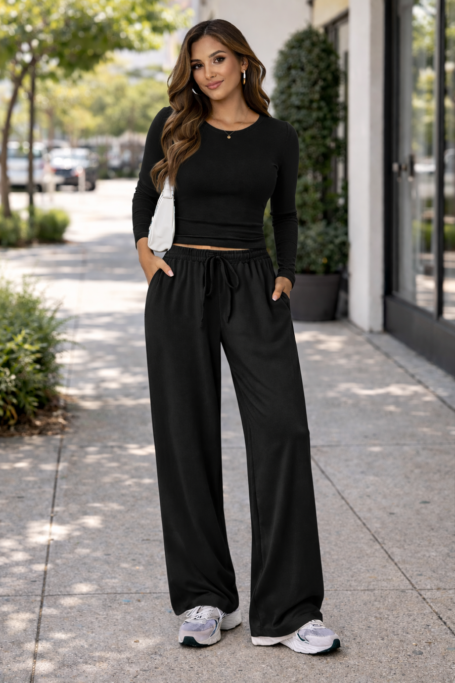Completo Estivo Casual - Top + Pantalone
